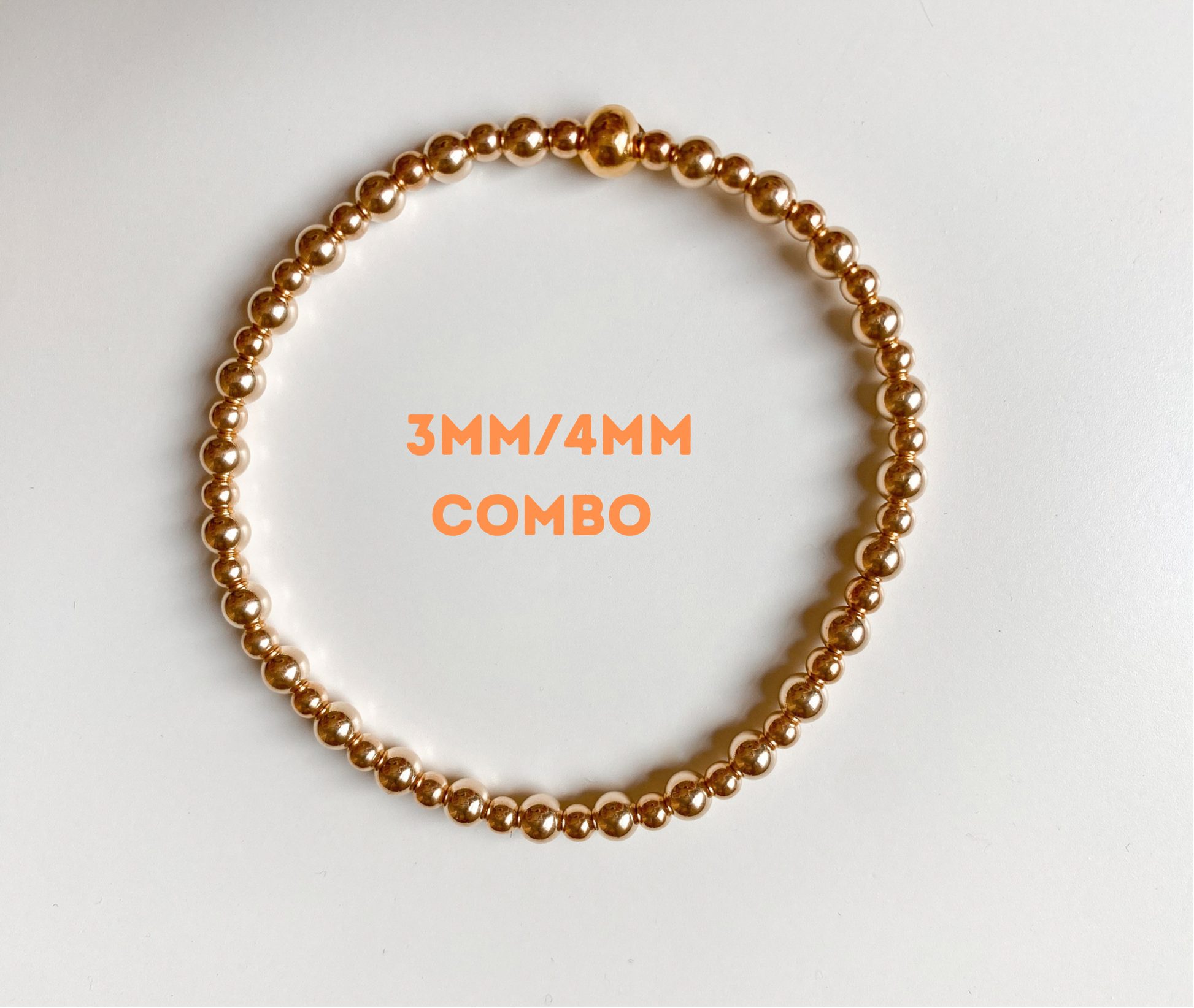 3mm/4mm/Combo Plain Stackable Bracelet – goldie mac