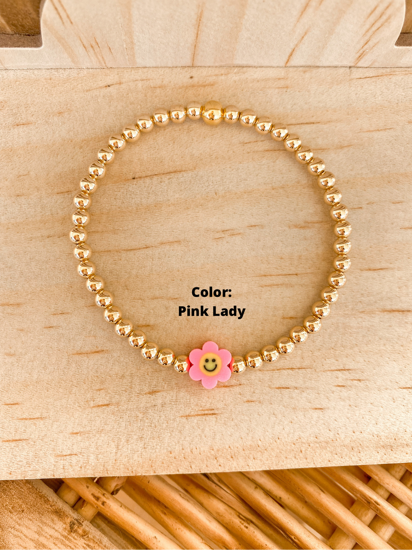 Smiley Daisy Bracelet