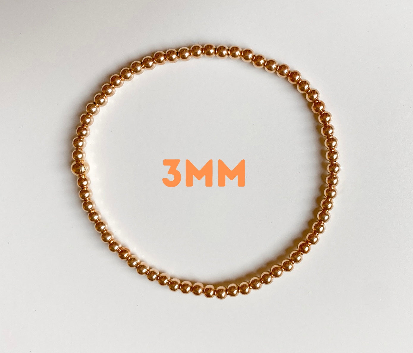 3mm/4mm/Combo Plain Stackable Bracelet