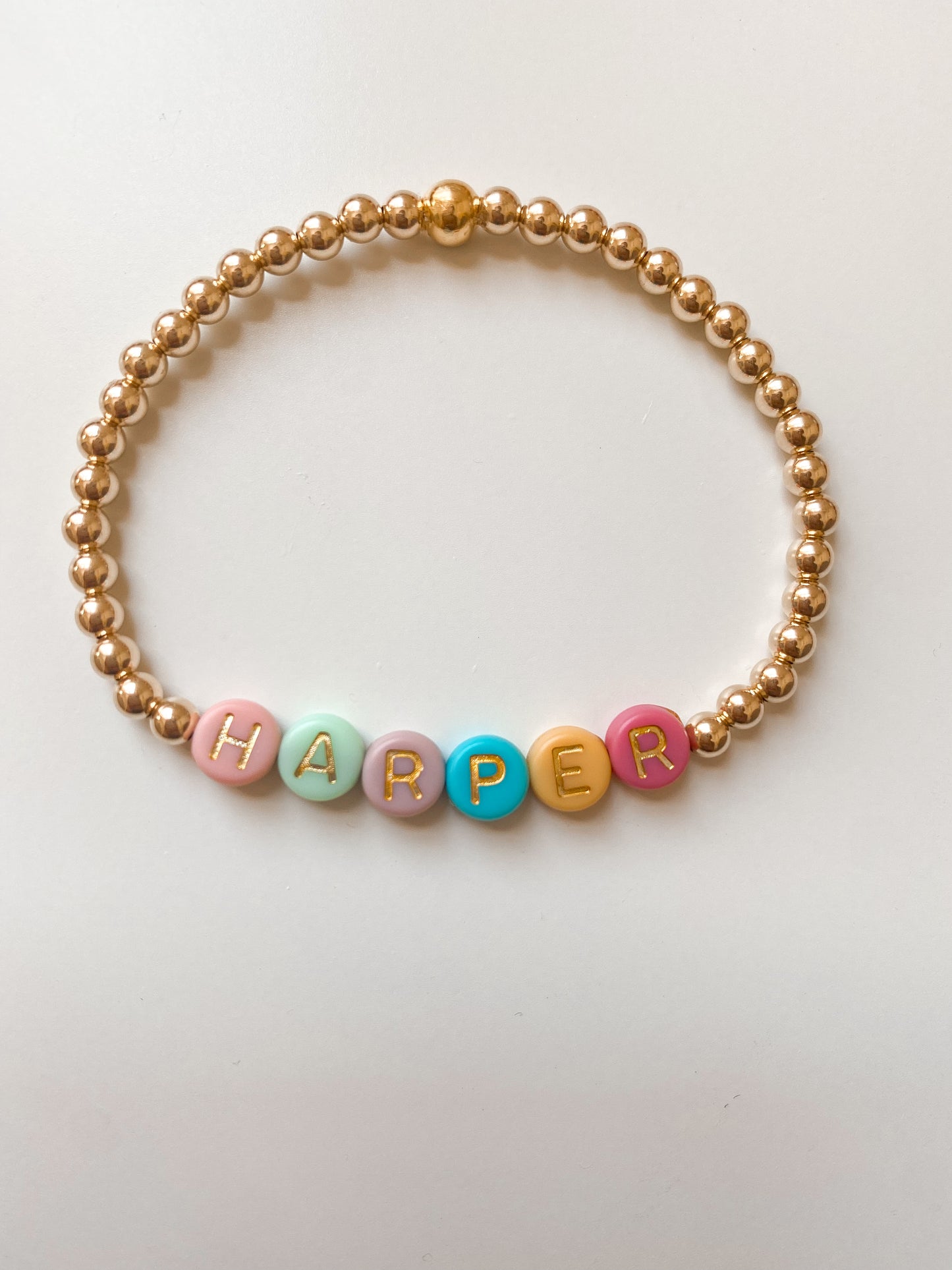 Multi-Color Name Bracelet