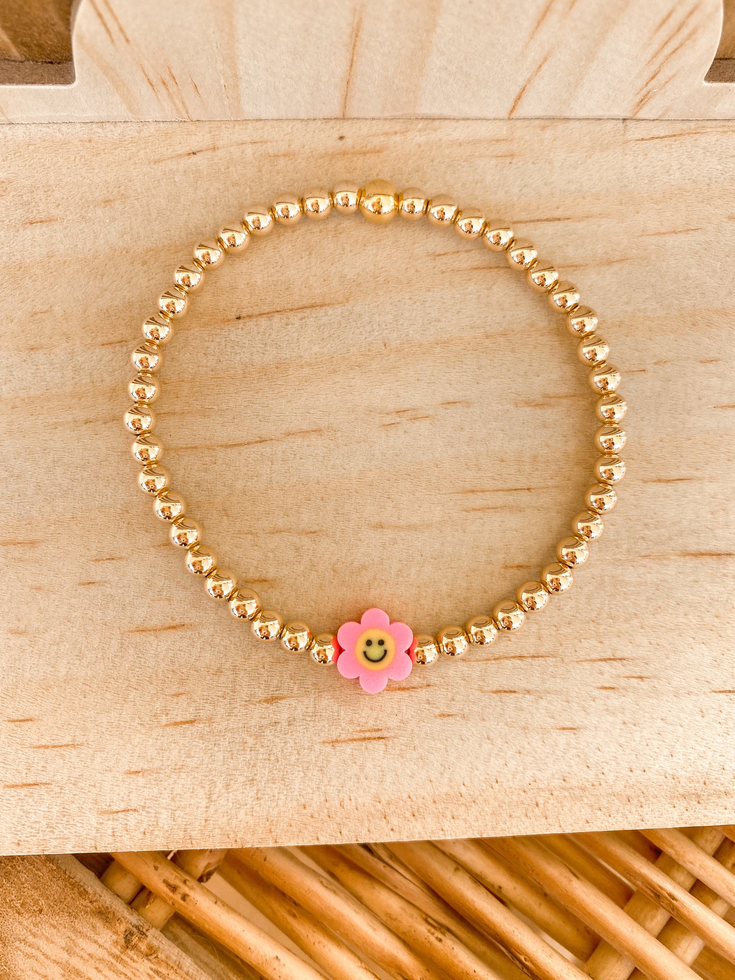 Smiley Daisy Bracelet