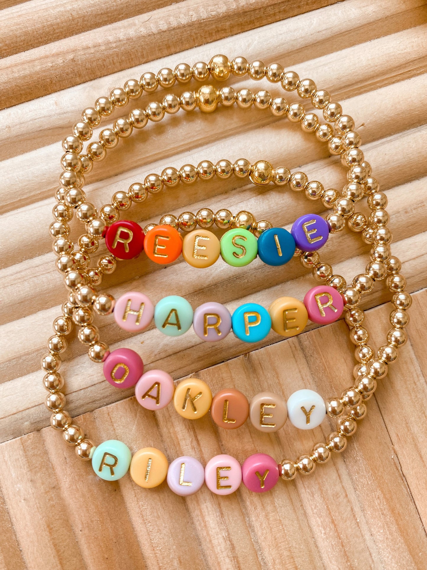 Multi-Color Name Bracelet