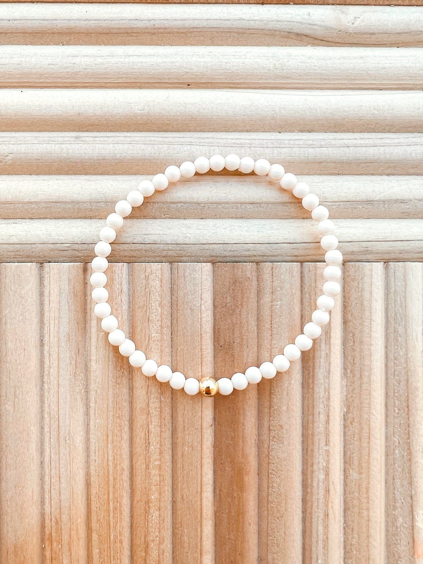 The Color Pop Bracelet- Ivory