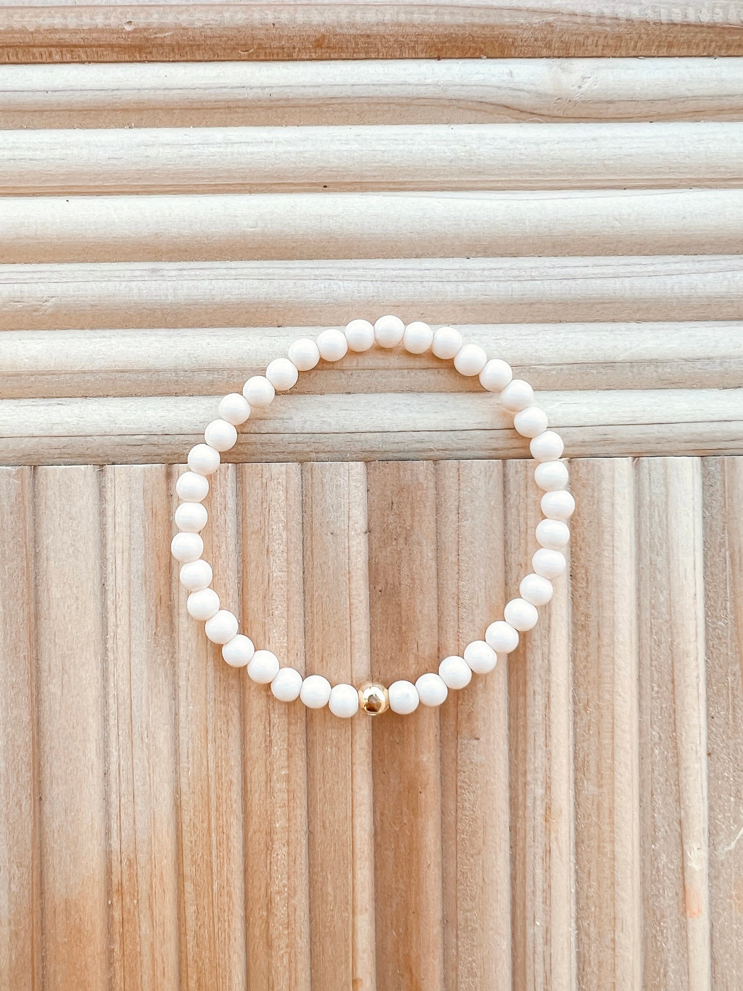 The Color Pop Bracelet- Ivory